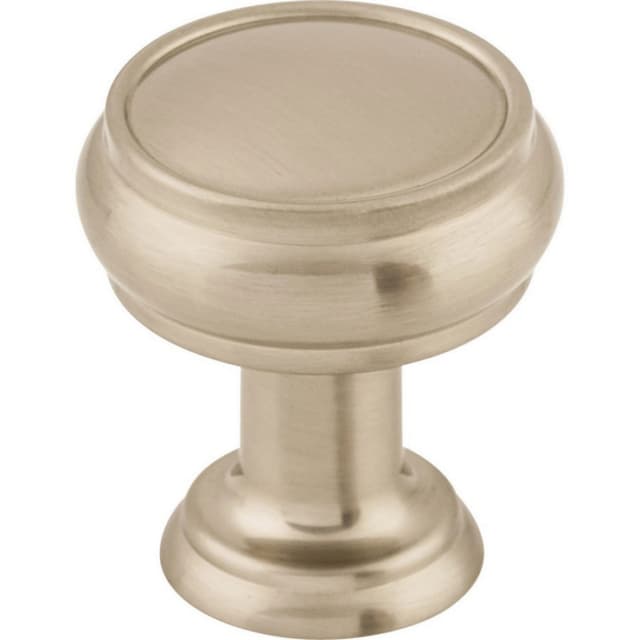 Top Knobs Serene Series 1" (25 mm) Diameter Brushed Satin NickelKnob, - TK830BSN