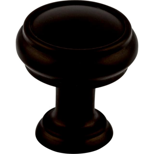 Top Knobs Serene Series 1" (25 mm) Diameter Oil Rubbed BronzeKnob, - TK830ORB
