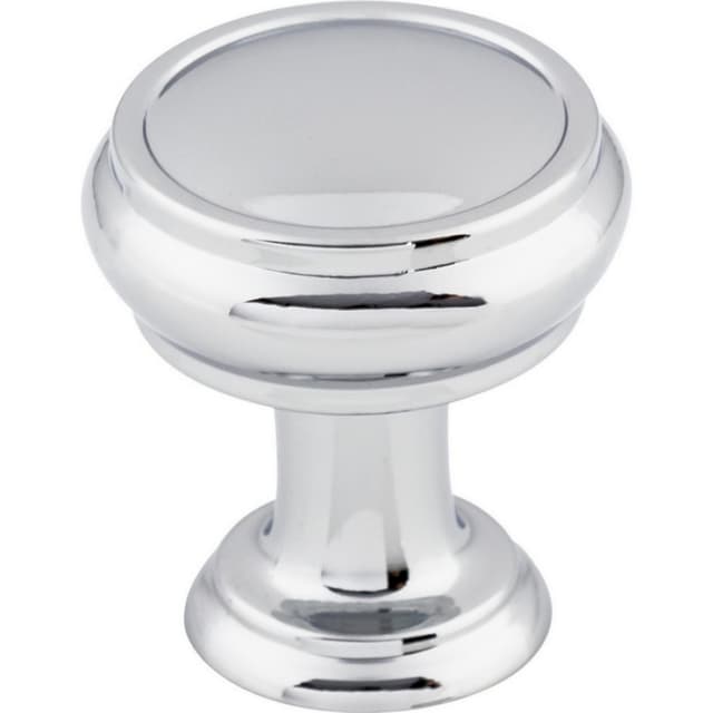 Top Knobs Serene Series 1" (25 mm) Diameter Polished ChromeKnob, - TK830PC