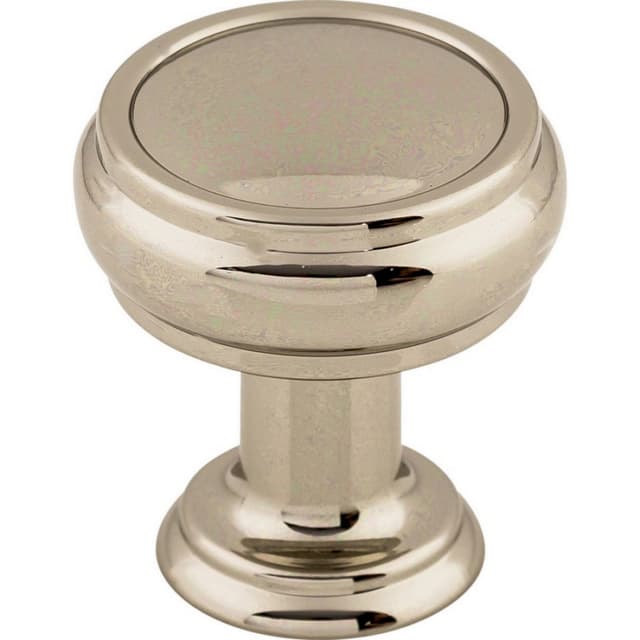 Top Knobs Serene Series 1" (25 mm) Diameter Polished NickelKnob, - TK830PN