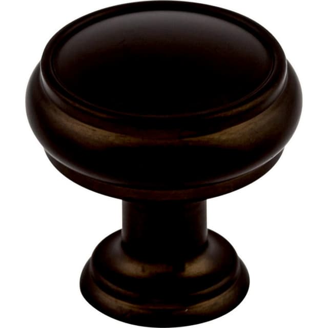 Top Knobs Serene Series 1-3/16" (30 mm) Diameter Oil Rubbed BronzeKnob, - TK831ORB