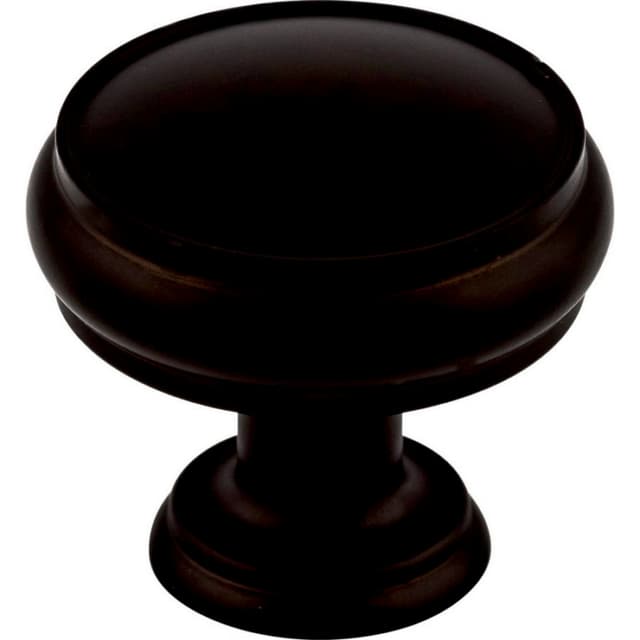 Top Knobs Serene Series 1-3/8" (35 mm) Diameter Oil Rubbed BronzeKnob, - TK832ORB