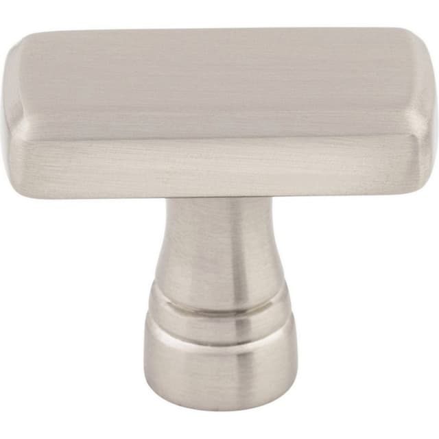 Top Knobs Devon Series 1-3/8 in (35 mm) L x 11/16 in (17 mm) W Brushed Satin Nickel Knob, - TK850BSN