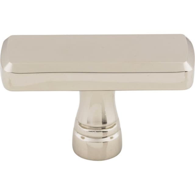 Top Knobs Devon Series 1-7/8 in (48 mm) L x 11/16 in (17 mm) W Polished Nickel Knob, - TK851PN