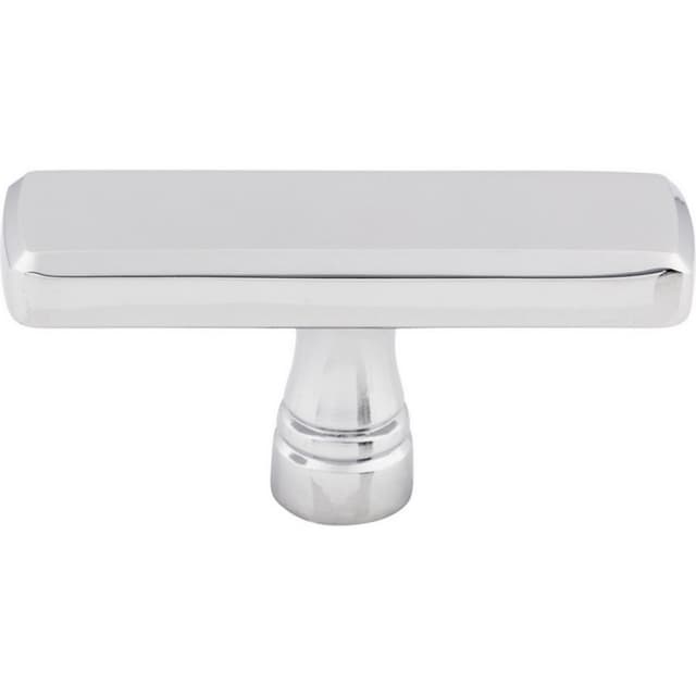 Top Knobs Devon Series 2-3/8 in (60 mm) L x 11/16 in (17 mm) W Polished Chrome Knob, - TK852PC