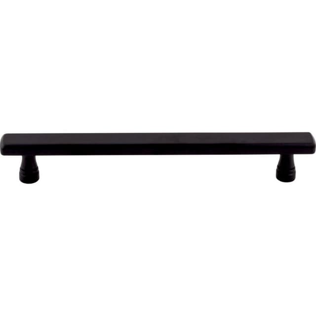 Top Knobs Devon Series 6-5/16" (160 mm) Center to Center Flat Black Pull, - TK855BLK