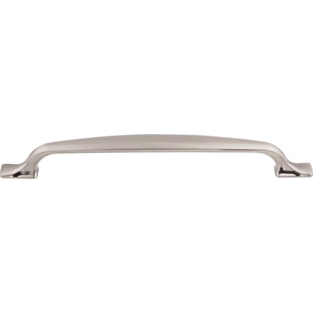 Top Knobs Devon Series 7-9/16" (192 mm) Center to Center Brushed Satin Nickel Pull, - TK866BSN