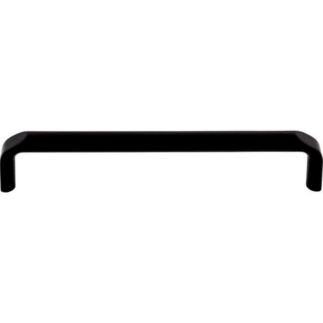 Top Knobs Devon Series 6-5/16" (160 mm) Center to Center Flat Black Pull, - TK874BLK