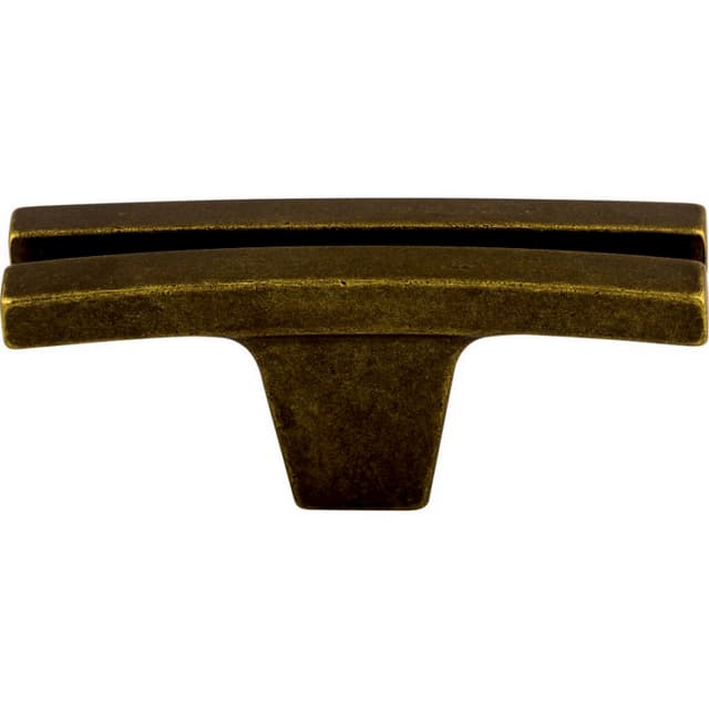Top Knobs Sanctuary Series 2-5/8 in (67 mm) L x 11/16 in (17 mm) W German Bronze Knob, - TK87GBZ