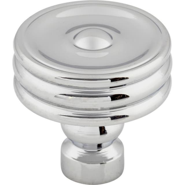 Top Knobs Devon Series 1-1/4" (32 mm) Diameter Polished ChromeKnob, - TK881PC