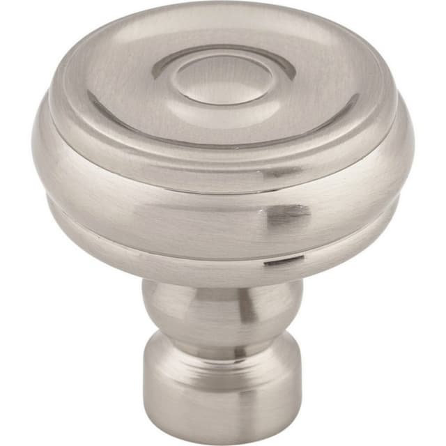 Top Knobs Devon Series 1-1/4" (32 mm) Diameter Brushed Satin NickelKnob, - TK882BSN