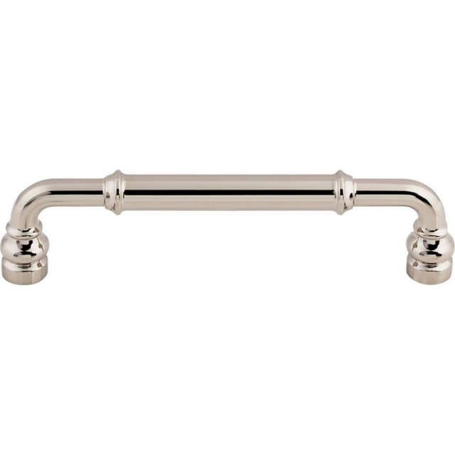 Top Knobs Devon Series 5-1/16" (128 mm) Center to Center Polished Nickel Pull, - TK884PN