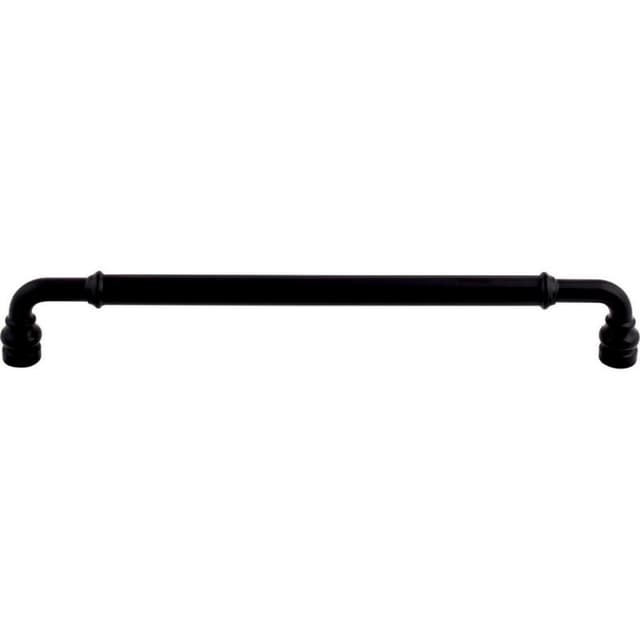 Top Knobs Devon Series 8-13/16" (224 mm) Center to Center Flat Black Pull, - TK887BLK