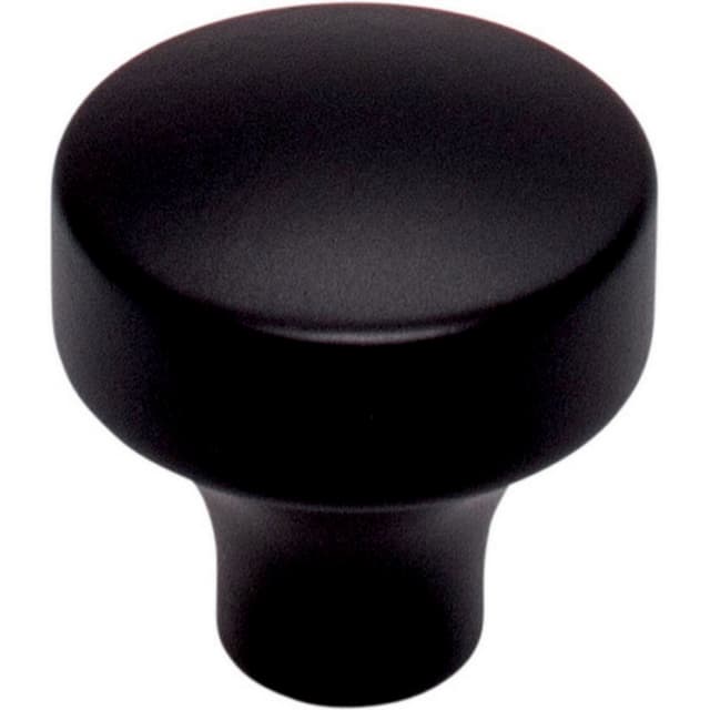 Top Knobs Lynwood-TK Series 1-1/8" (28.5 mm) Diameter Flat BlackKnob, - TK900BLK