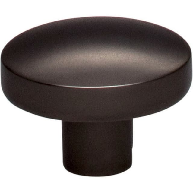 Top Knobs Lynwood-TK Series 1-3/8 in (35 mm) L x 7/8 in (22 mm) W Ash Gray Knob, - TK910AG