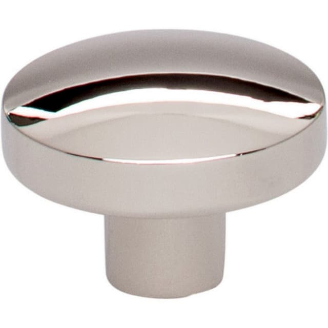 Top Knobs Lynwood-TK Series 1-3/8 in (35 mm) L x 7/8 in (22 mm) W Polished Nickel Knob, - TK910PN