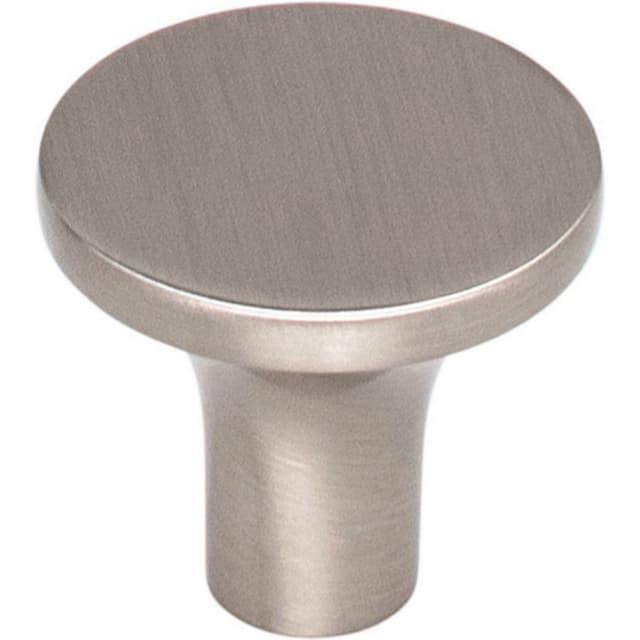 Top Knobs Lynwood-TK Series 1-1/8" (28.5 mm) Diameter Brushed Satin NickelKnob, - TK912BSN