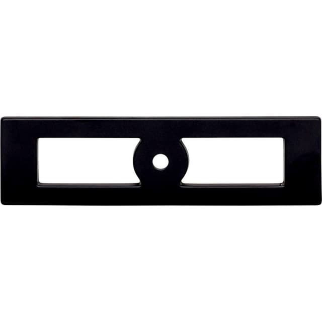 Hollin Knob Backplate - Flat Black