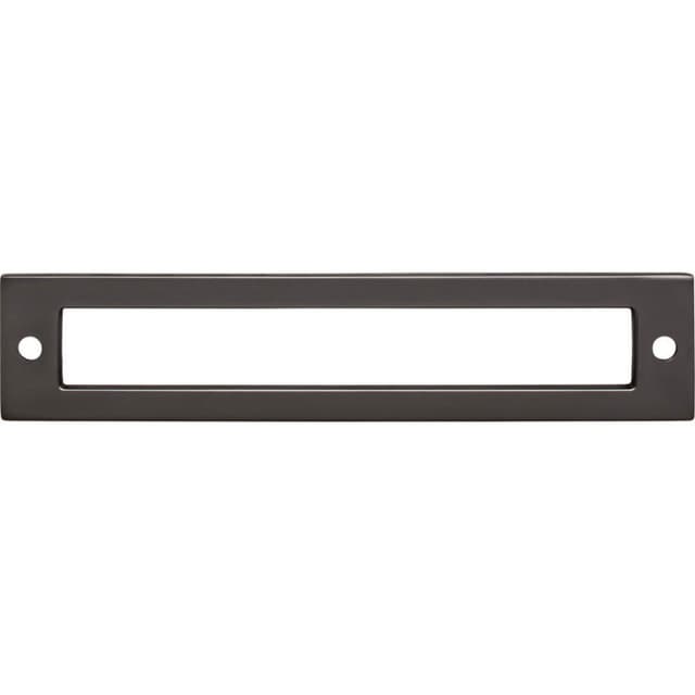 Top Knobs lynwood holl in backplate 5-1/16" ash gray tk925ag