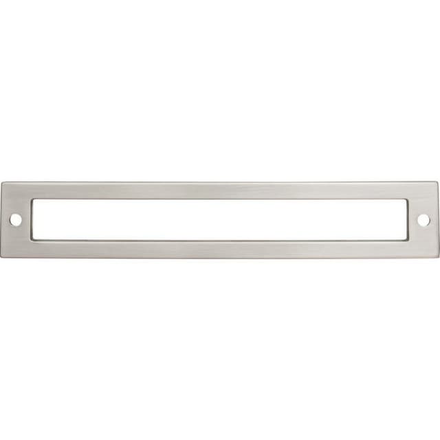 Top Knobs lynwood holl in backplate 6-5/16" brushed satin nickel tk926bsn