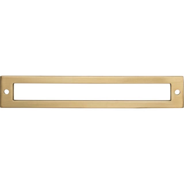 Top Knobs lynwood holl in backplate 6-5/16" honey bronze tk926hb