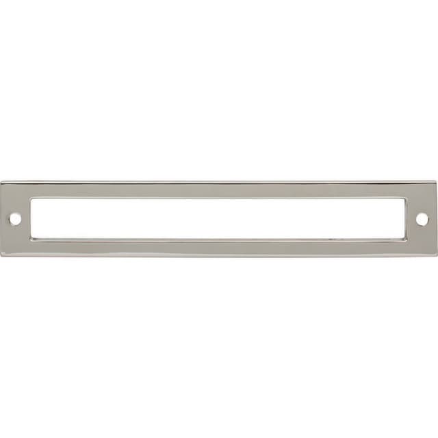 Top Knobs lynwood holl in backplate 6-5/16" polished nickel tk926pn