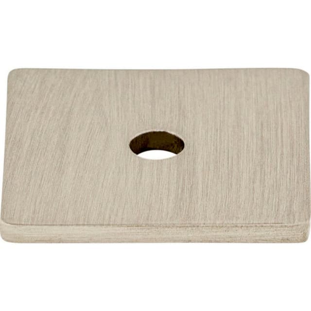 Square Backplate Brushed Satin Nickel