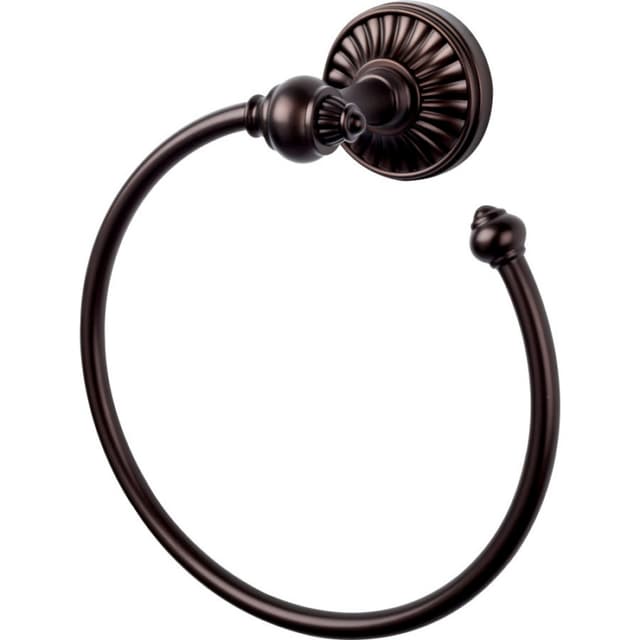 Tuscany Bath Ring 8" Long Oil Rubbed Bronze - Top Knobs TUSC5ORB