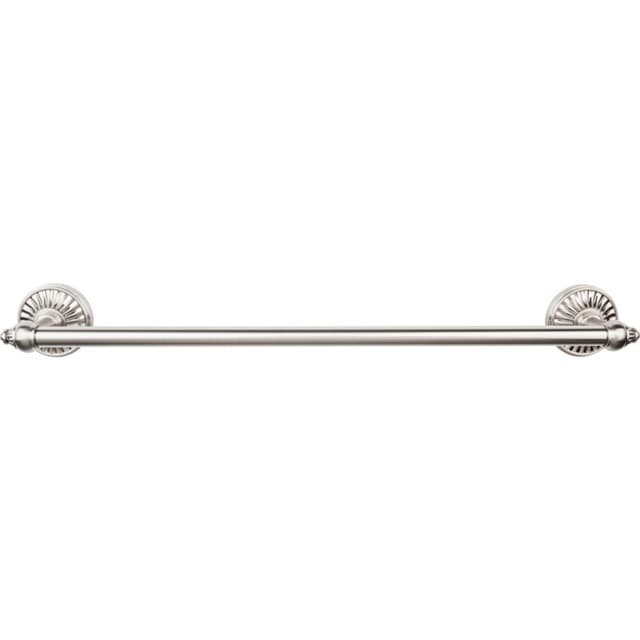 Tuscany Bath Single Towel Bar 24" Center to Center Brushed Satin Nickel - Top Knobs TUSC8BSN