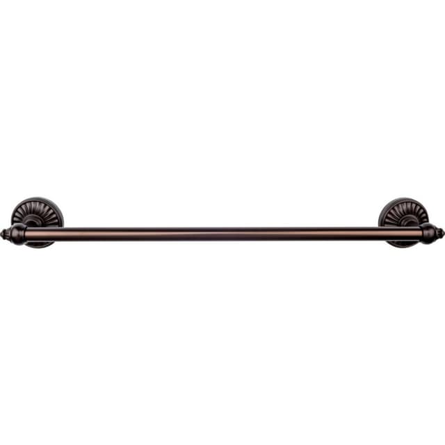 Tuscany Bath Single Towel Bar 24" Center to Center Oil Rubbed Bronze - Top Knobs TUSC8ORB