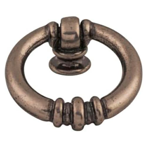 Top Knobs Tuscany-TK Series 1-5/8 in (41 mm) L x 1-1/2 in (38 mm) W Antique Pewter Knob, - M173