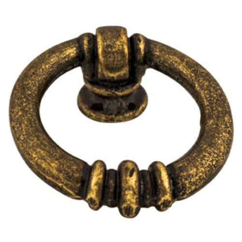 Top Knobs Tuscany-TK Series 1-5/8 in (41 mm) L x 1-1/2 in (38 mm) W German Bronze Knob, - M175