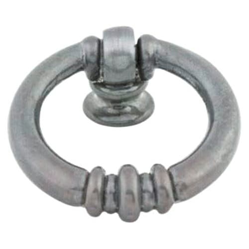 Top Knobs Tuscany-TK Series 1-5/8 in (41 mm) L x 1-1/2 in (38 mm) W Pewter Light Knob, - M177