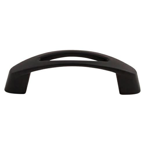 Top Knobs Nouveau Series 3" (76 mm) Center to Center Flat Black Pull, - M1777
