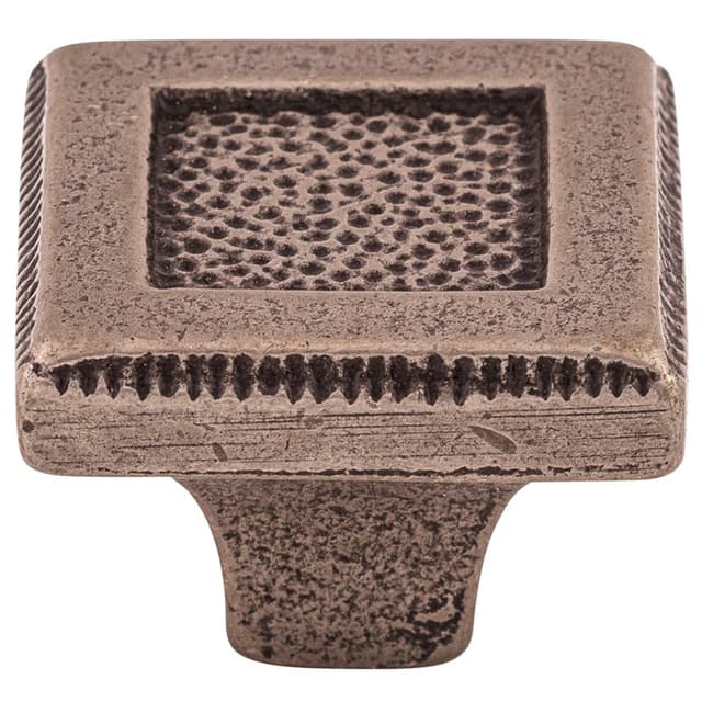 Top Knobs Britannia Series 1-5/16 in (33 mm) L x 1-5/16 in (33 mm) W Cast Iron Knob, - M1820