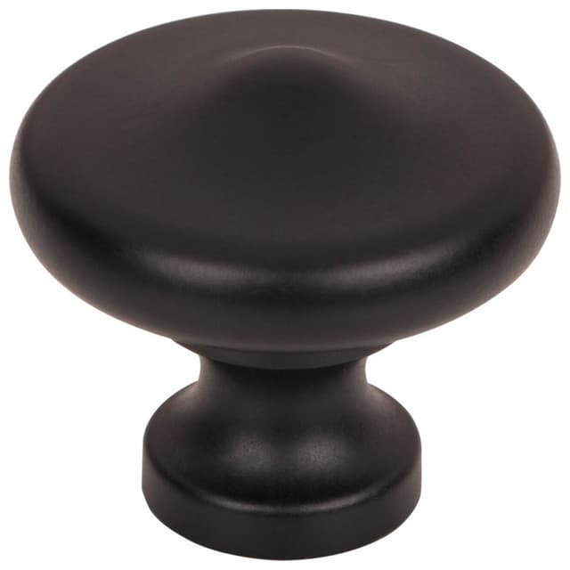 Top Knobs Dakota Series 1-5/16" (33 mm) Diameter Flat BlackKnob, - M1877