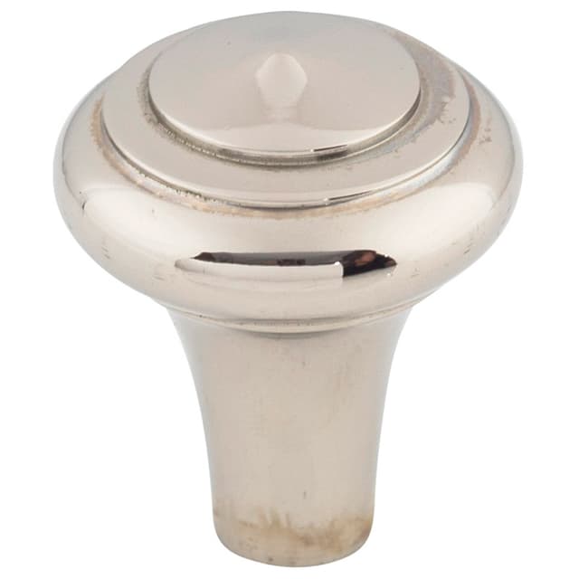 Top Knobs Aspen II Series 1" (25 mm) Diameter Polished NickelKnob, - M2040