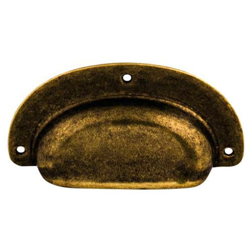 Top Knobs Tuscany-TK Series 3-3/4" (95 mm) Long German Bronze Pull, - M212