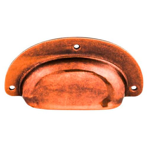 Top Knobs Tuscany-TK Series 3-3/4" (95 mm) Long Old English Copper Pull, - M213