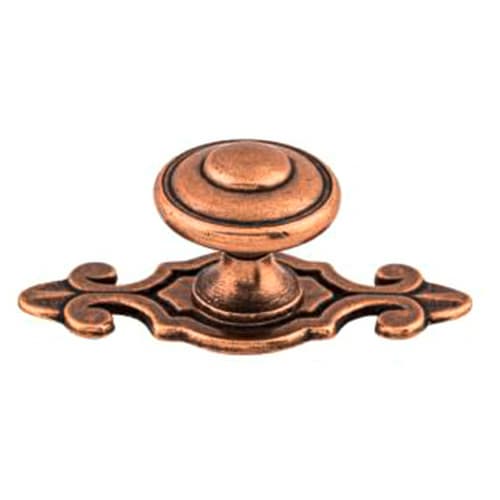 Top Knobs Britannia Series 1-1/4" (32 mm) Diameter Old English CopperKnob, - M231