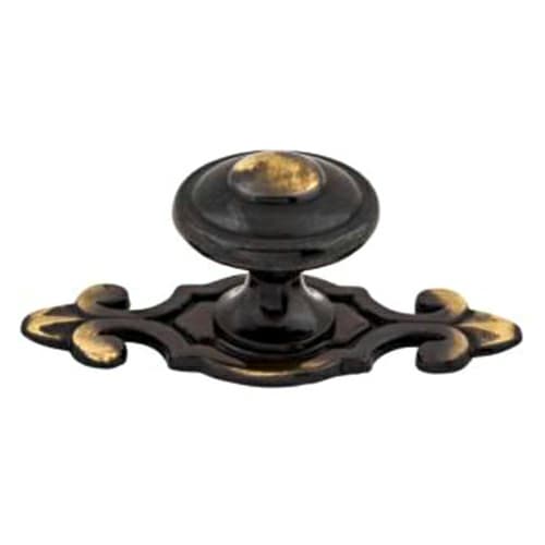 Top Knobs Britannia Series 1-1/4" (32 mm) Diameter Dark Antique BrassKnob, - M28