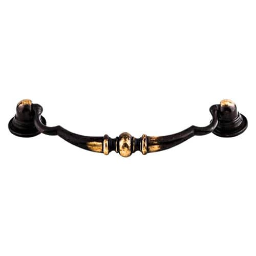 Top Knobs Britannia Series 3-3/4" (95 mm) Center to Center Dark Antique Brass Pull, - M3