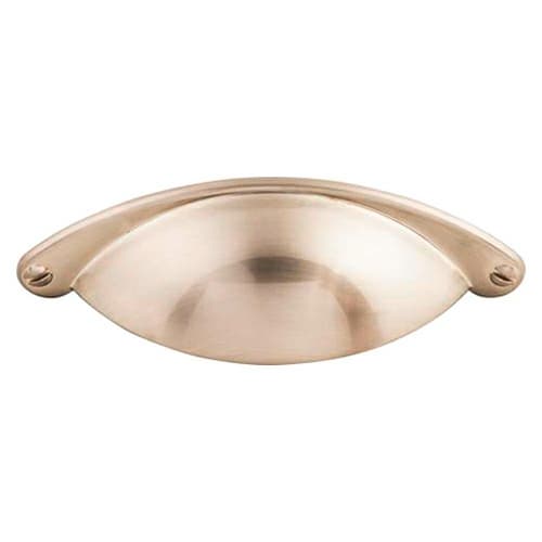 Top Knobs Asbury Series 2-1/2" (64 mm) Center to Center Brushed Satin Nickel Cup Pull, - M400