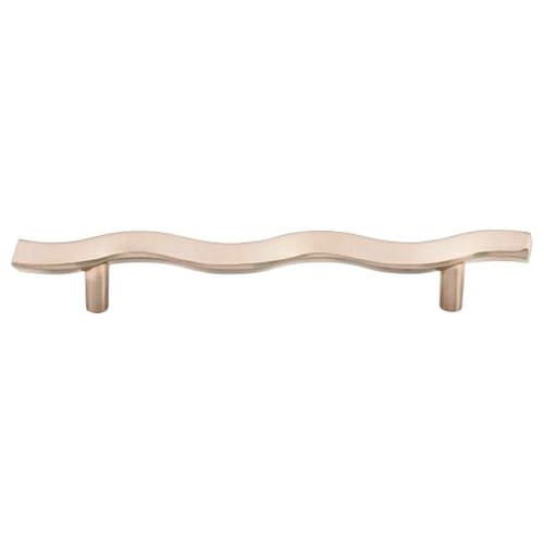 Top Knobs Nouveau Series 5-1/16" (128 mm) Center to Center Brushed Satin Nickel Pull, - M417