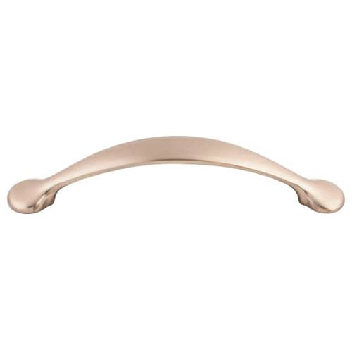 Top Knobs Nouveau Series 5-1/16" (128 mm) Center to Center Brushed Satin Nickel Pull, - M419