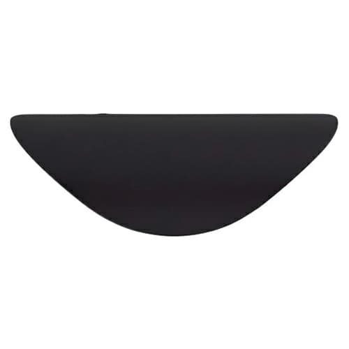 Top Knobs Nouveau Series 1-1/4" (32 mm) Center to Center Flat Black Pull, - M498