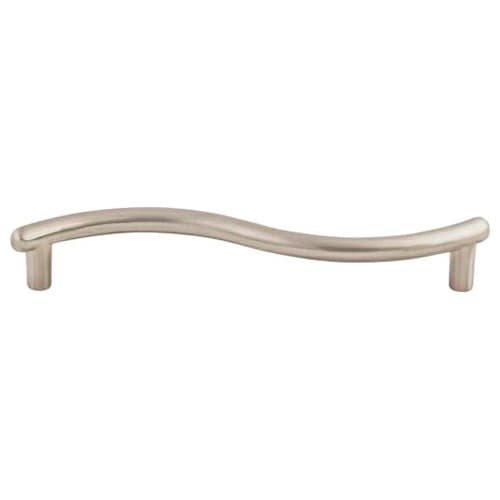 Top Knobs Nouveau Series 5-1/16" (128 mm) Center to Center Brushed Satin Nickel Pull, - M506