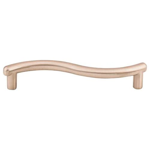 Top Knobs Nouveau Series 3-3/4" (95 mm) Center to Center Brushed Satin Nickel Pull, - M509