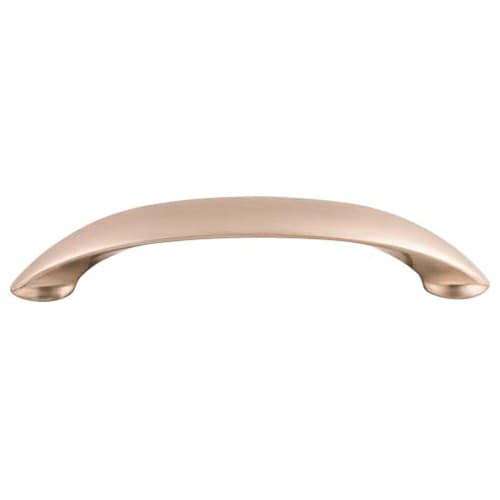 Top Knobs Nouveau Series 5-1/16" (128 mm) Center to Center Brushed Satin Nickel Pull, - M518