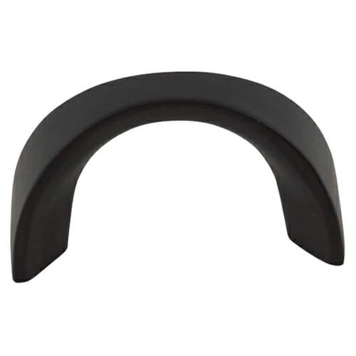 Top Knobs Nouveau Series 1-1/4" (32 mm) Center to Center Flat Black Pull, - M554